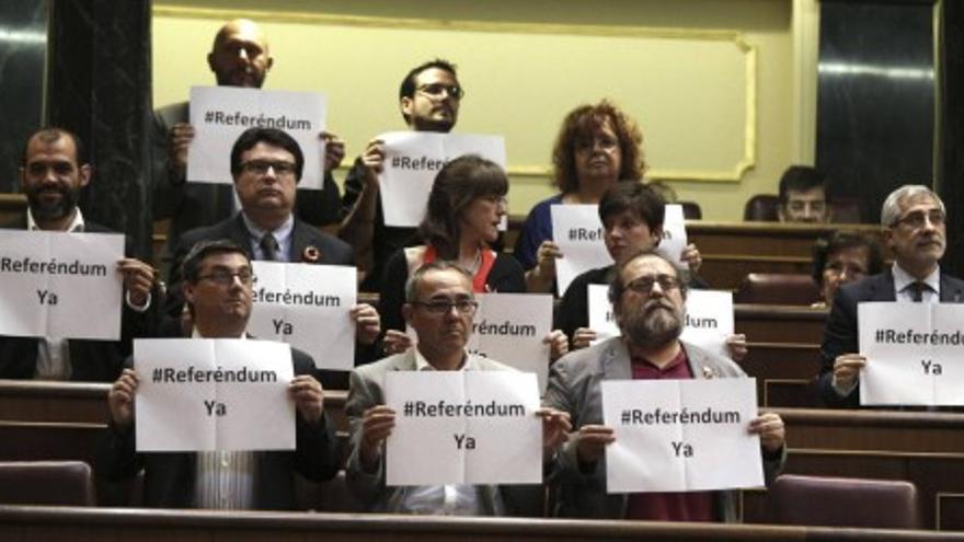 Debate de la ley de abdicación en el Congreso