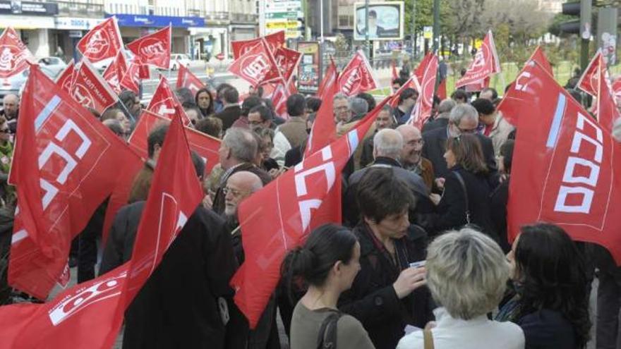 UGT y CCOO salen a la calle contra las políticas europeas