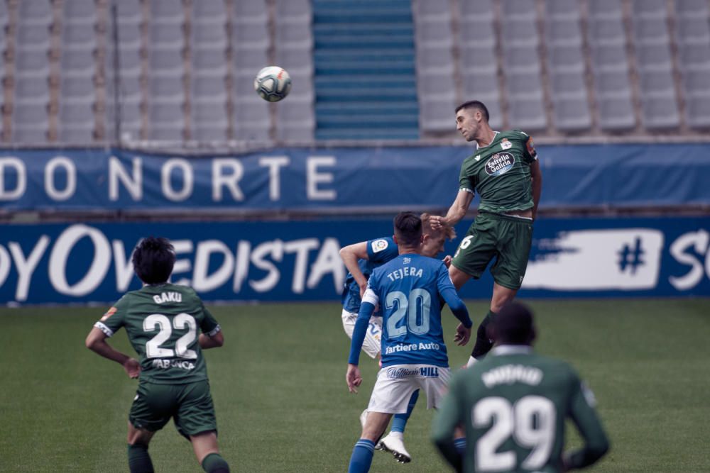 El Dépor saca un empate de su visita a Oviedo: 2-2