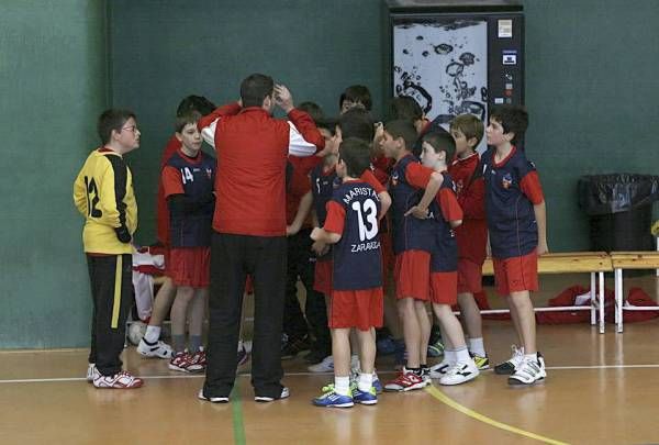 BALONMANO: Maristas-Casablanca (alevín masculino) / Maristas-Balonmano Aragón (infantil) / Maristas-Aragón Santa Isabel (benjamín mixto)