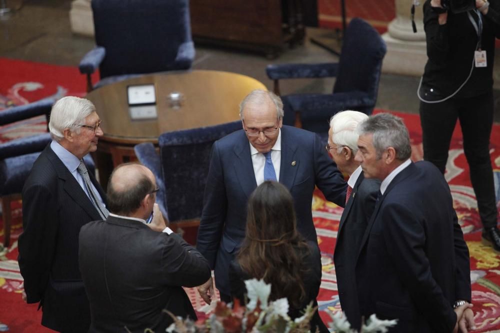 Ambiente en el Hotel de la Reconquista de Oviedo en el día de los Princesa de Asturias