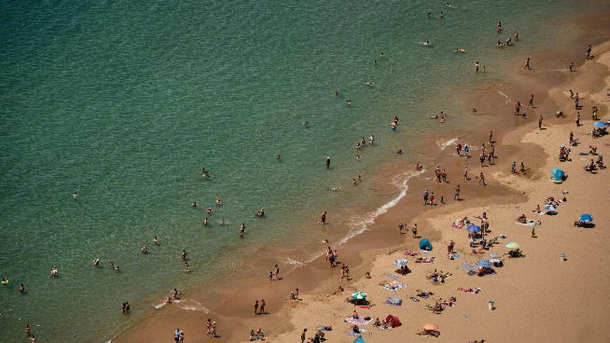 Playa de Las Teresitas, en Santa Cruz de Tenerife.