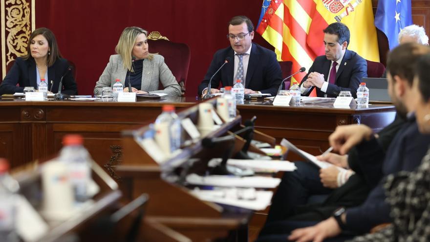 Frente común en la Diputación en la defensa del litoral sur de Castellón