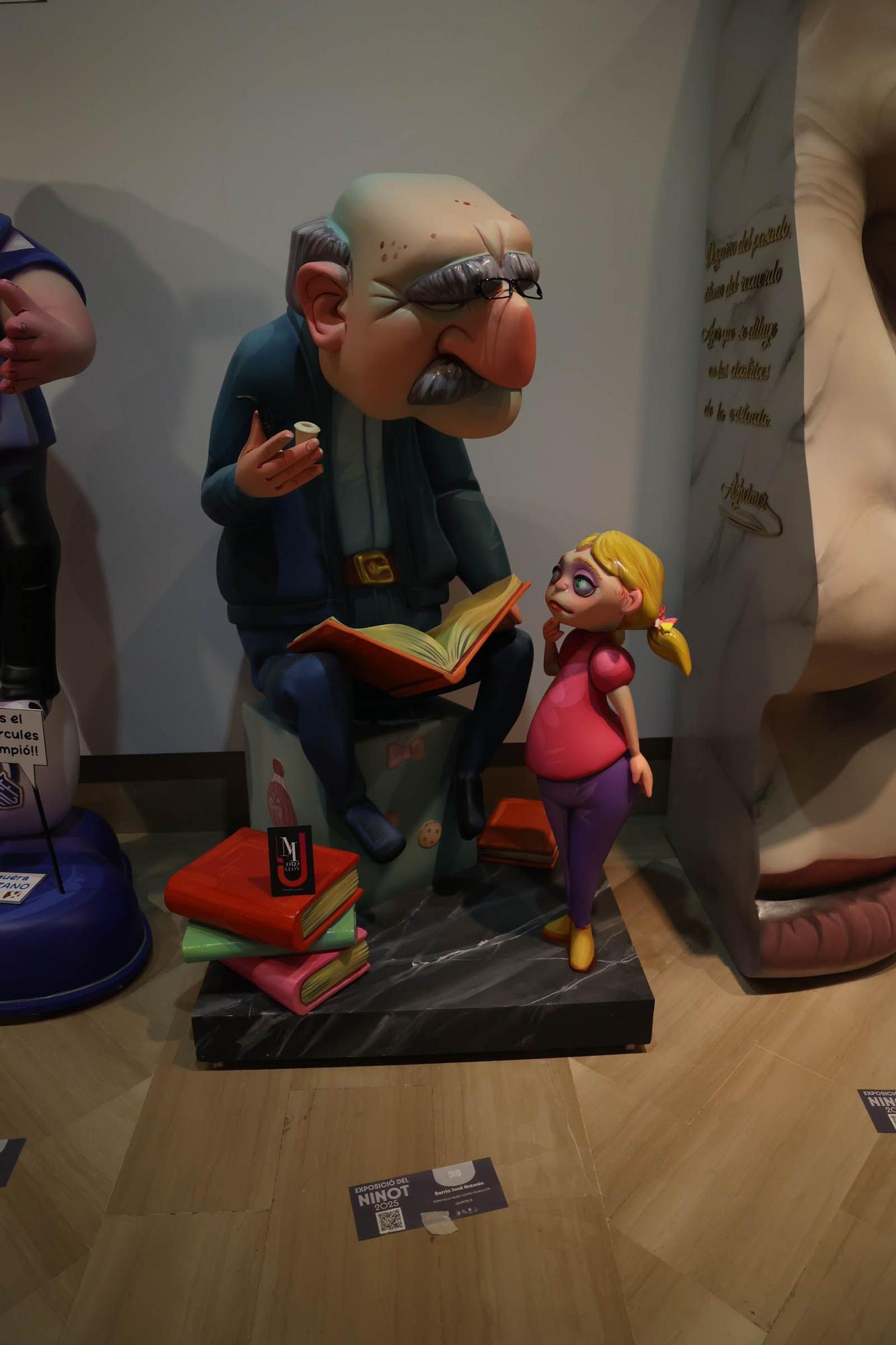 Exposición del Ninot adulto de las hogueras 2025