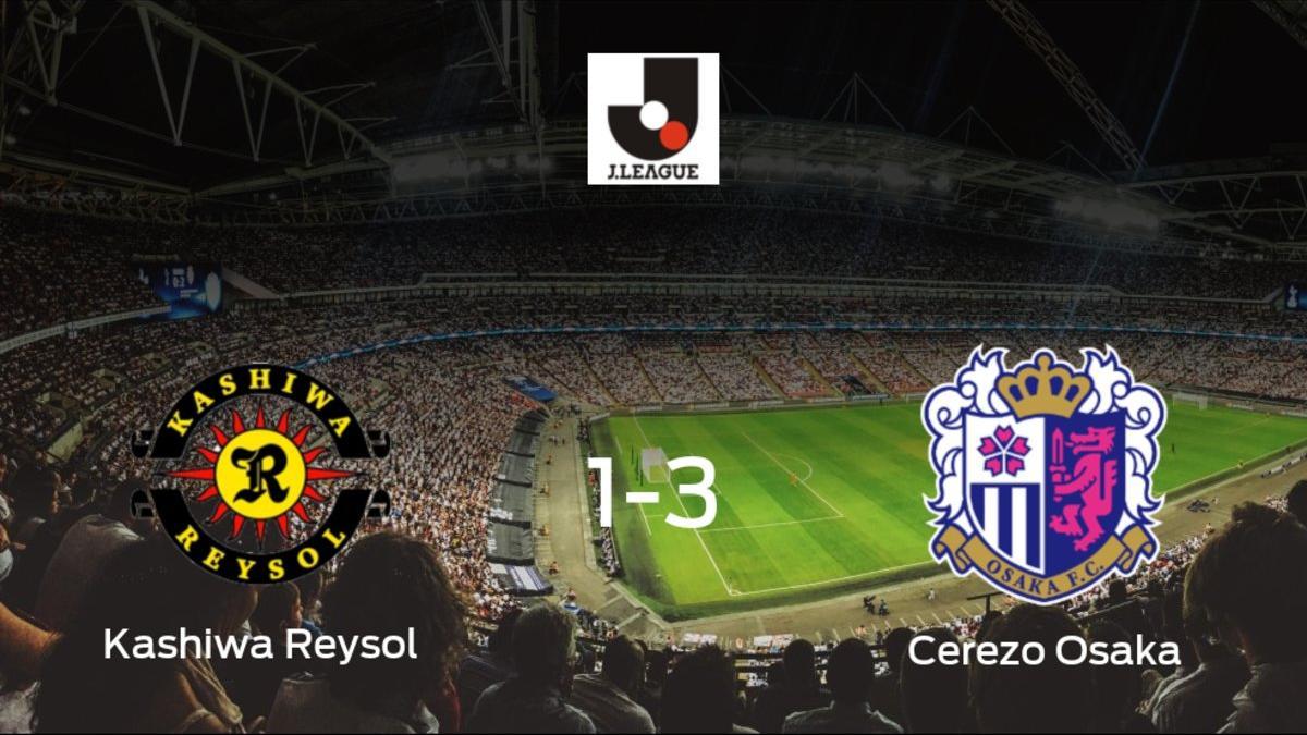 El Cerezo Osaka se lleva tres puntos a casa tras derrotar 1-3 al Kashiwa Reysol