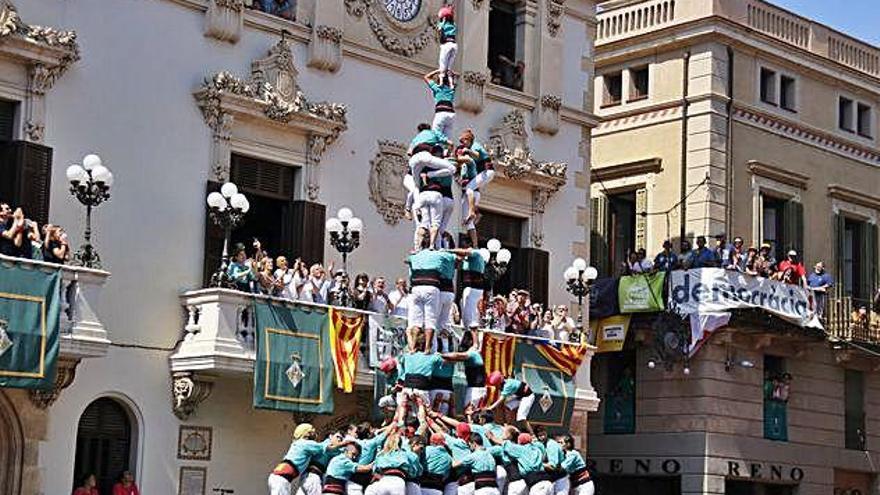 Un dels castells que es van viure durant la diada en què la periodista va ser víctima d&#039;abús sexual