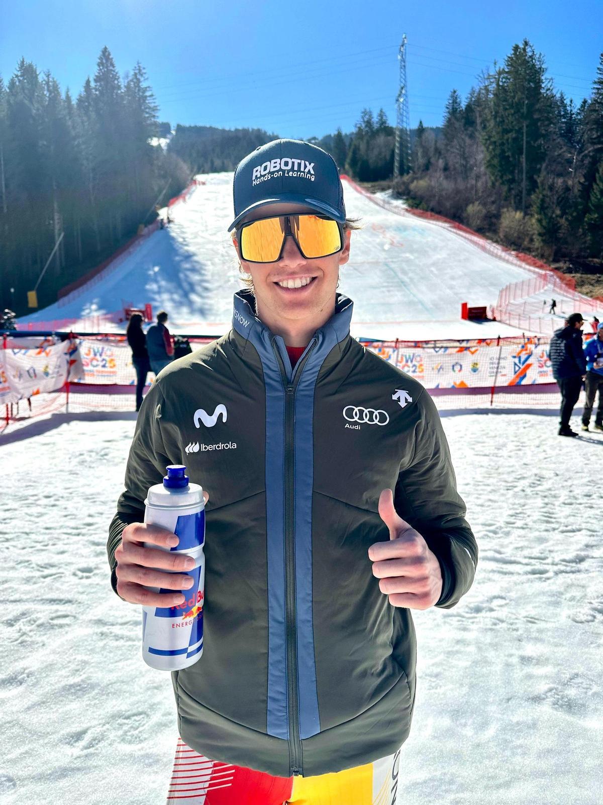 Aleix Aubert, en los Mundiales Junior