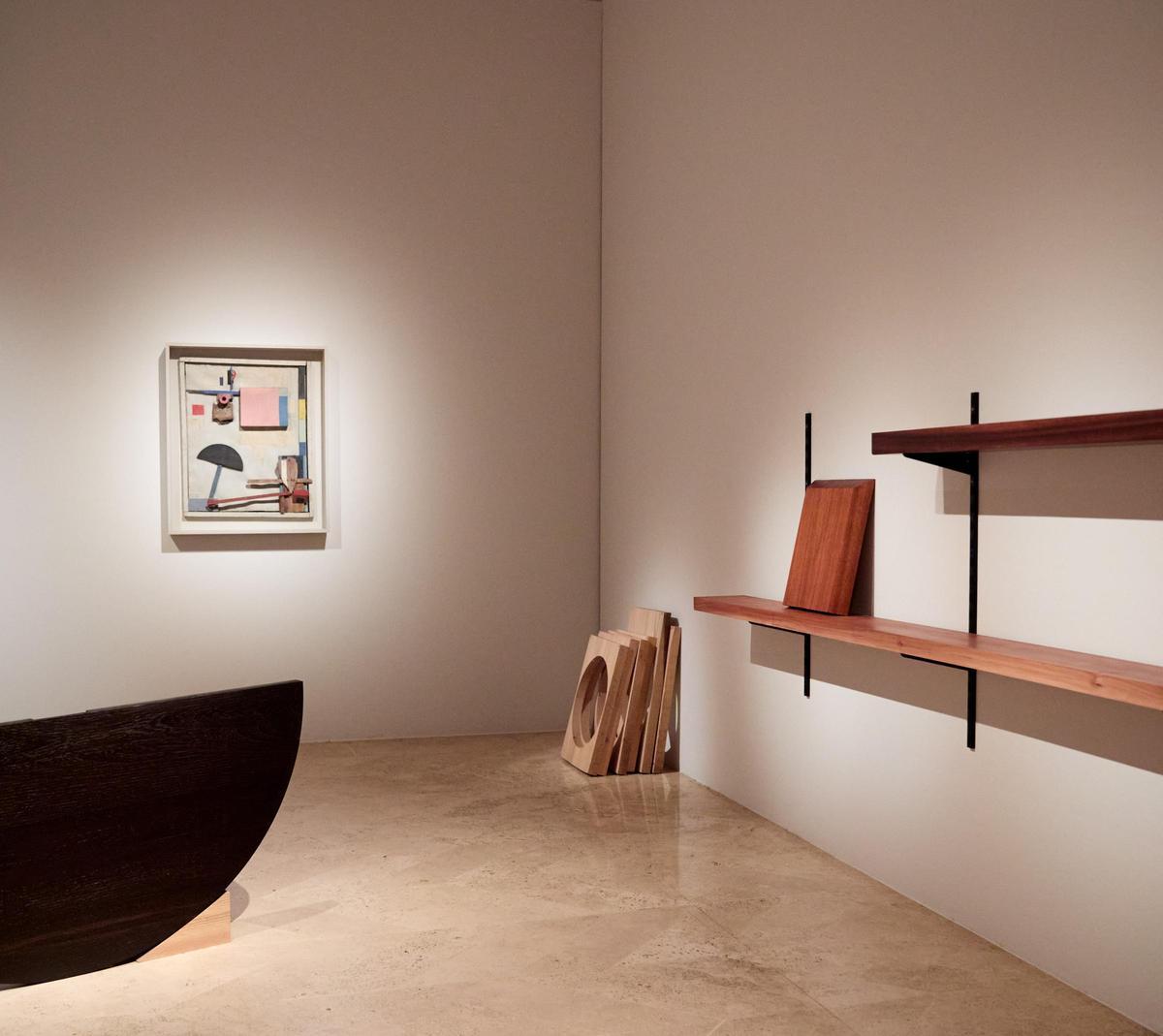 Irma Álvarez Laviada con Kurt Schwitters