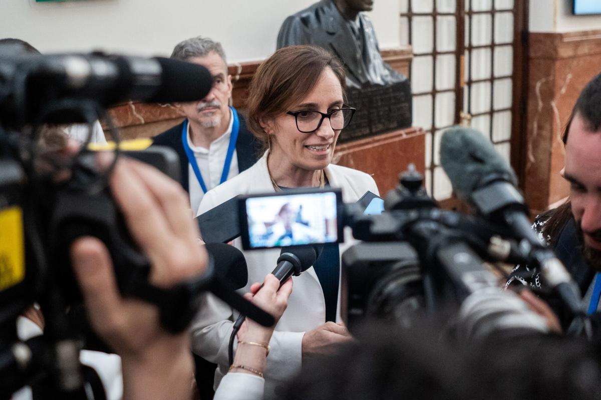 La ministra de Sanidad y dirigente de Más Madrid, Mónica García.