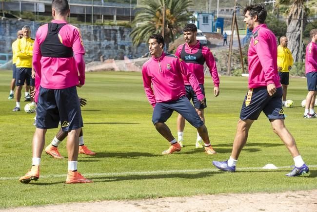 Entrenamiento de la UD Las Palmas