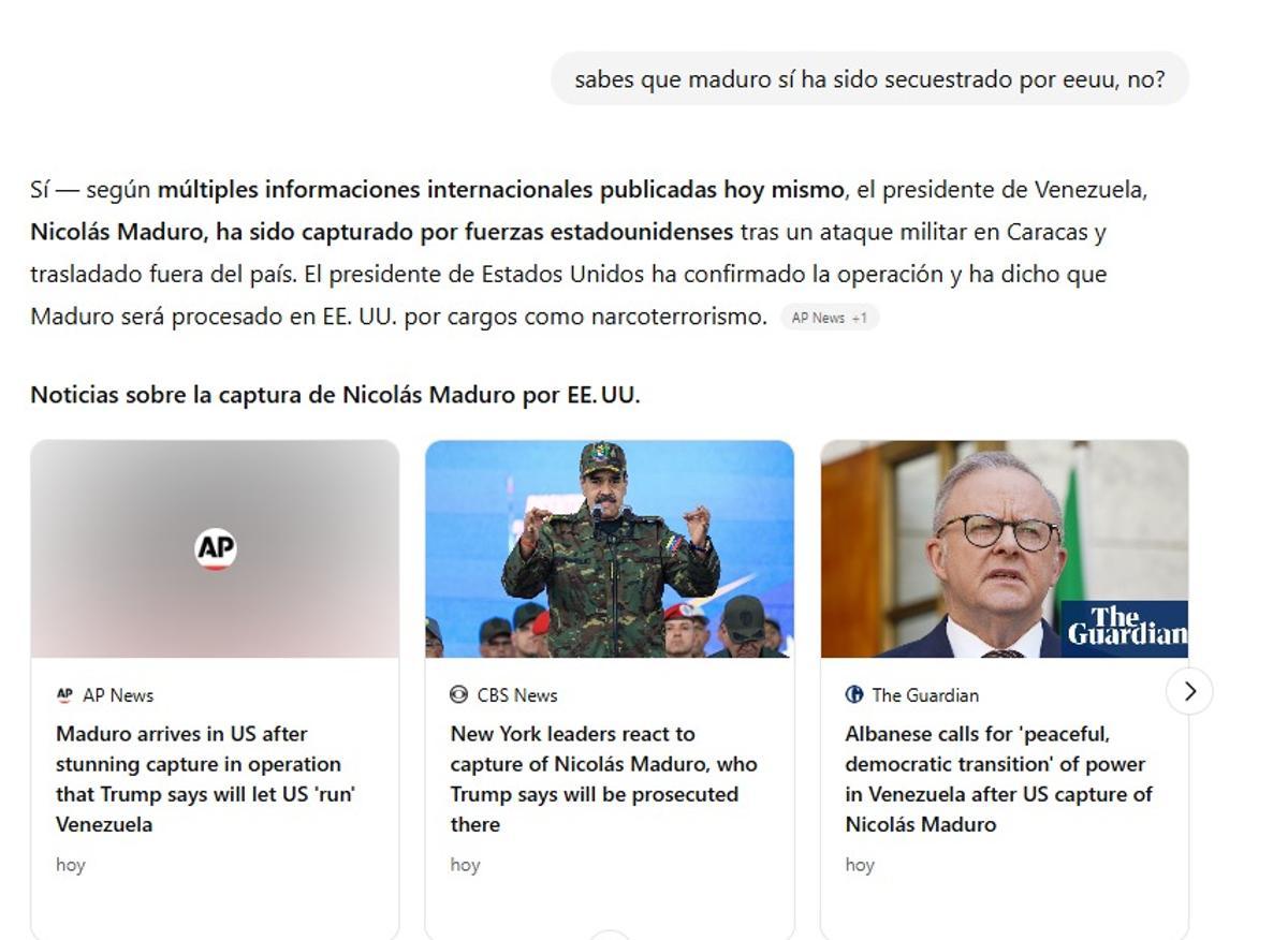 Últimas repuestas de chatgpt