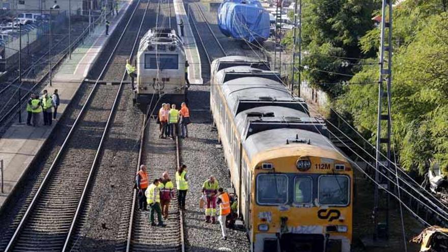 Imagen de Archivo del accidente ferroviario // EFE