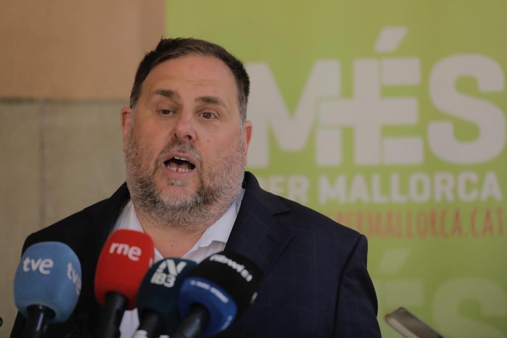 Oriol Junqueras en Mallorca