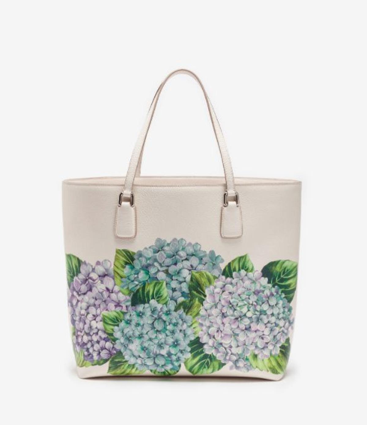 Precioso bolso shopper Glam de piel estampada de Dolce&Gabbana