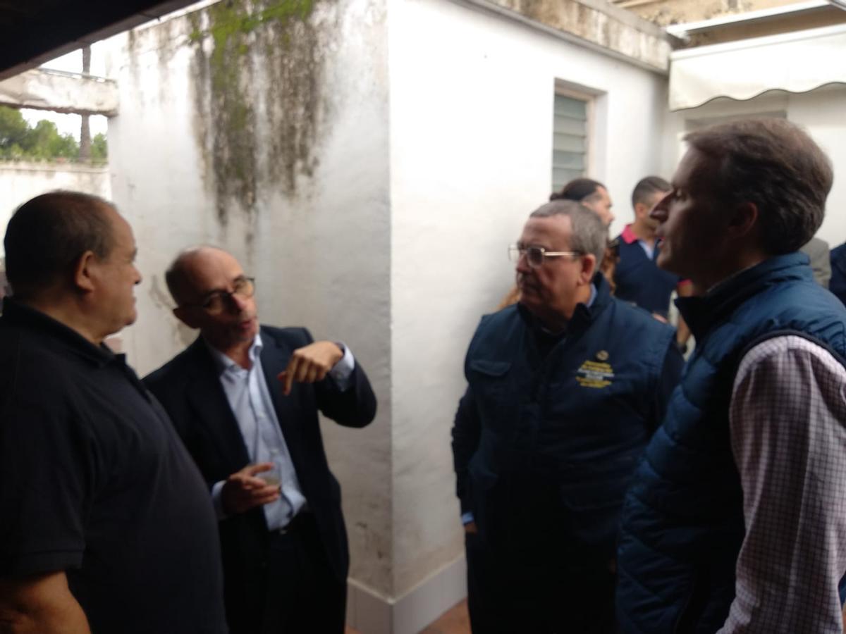 Ambiente distendido, como siempre, durante el encuentro gastronómico