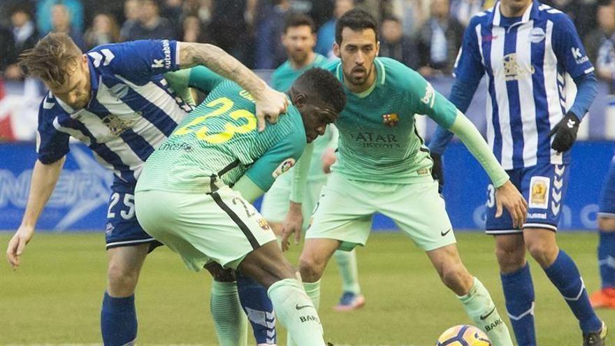 El Barcelona se da un festín ante el Alavés (0-6)