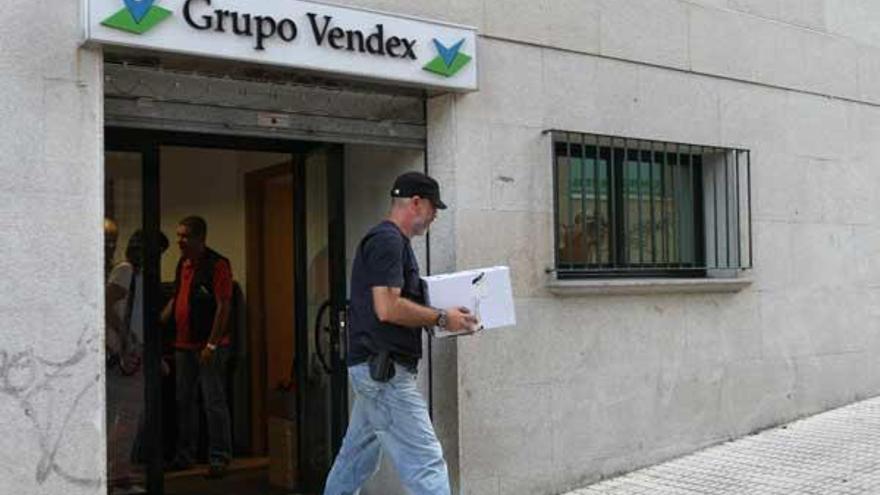 Registro en la sede de Ourense el pasado jueves.  // I. Osorio