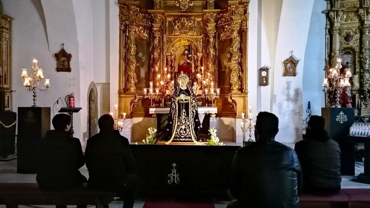 Besamanos de la Virgen de la Soledad en Toro en 2019