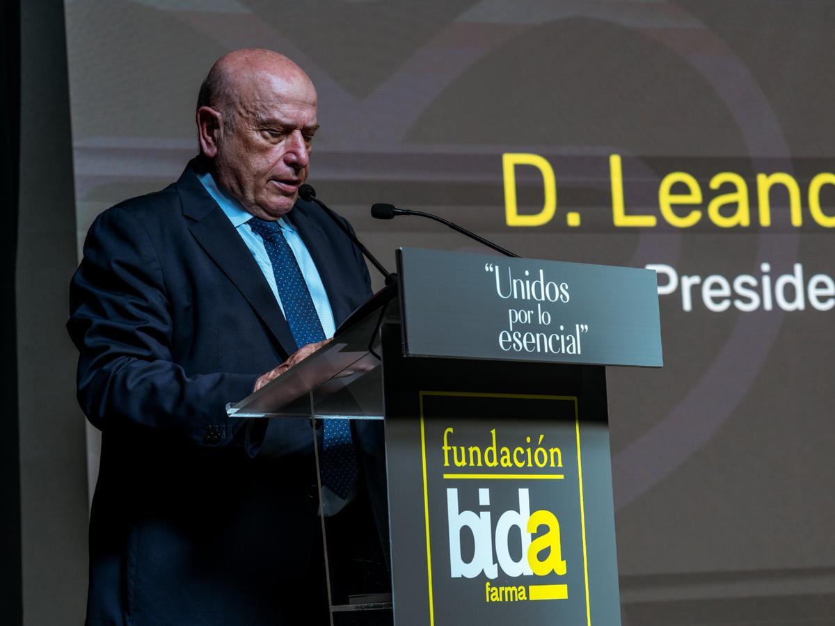 Leandro Martínez, presidente de la Fundación Bidafarma.