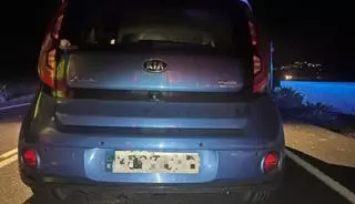 Dos heridos tras un aparatoso choque entre dos coches en Lanzarote