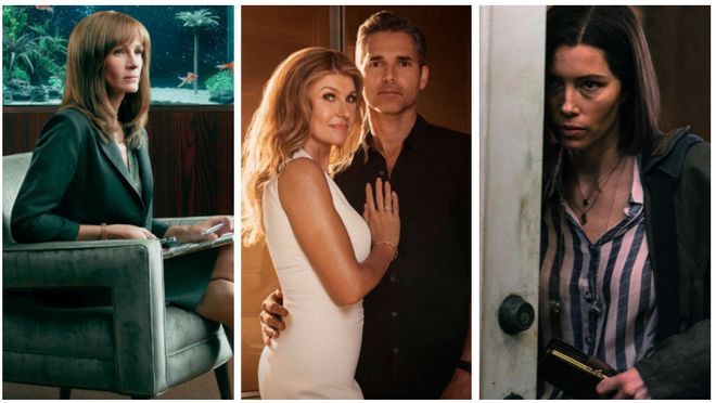 Fotogramas de 'Homecoming', 'Dirty John' y 'Limetown'