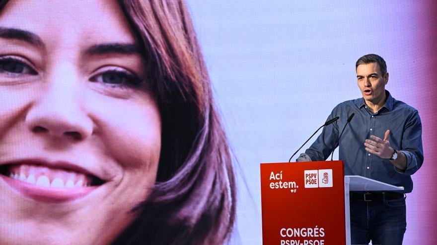 Sánchez sobre Morant: &quot;Estoy convencido de que será la primera presidenta de la Comunidad Valenciana&quot;