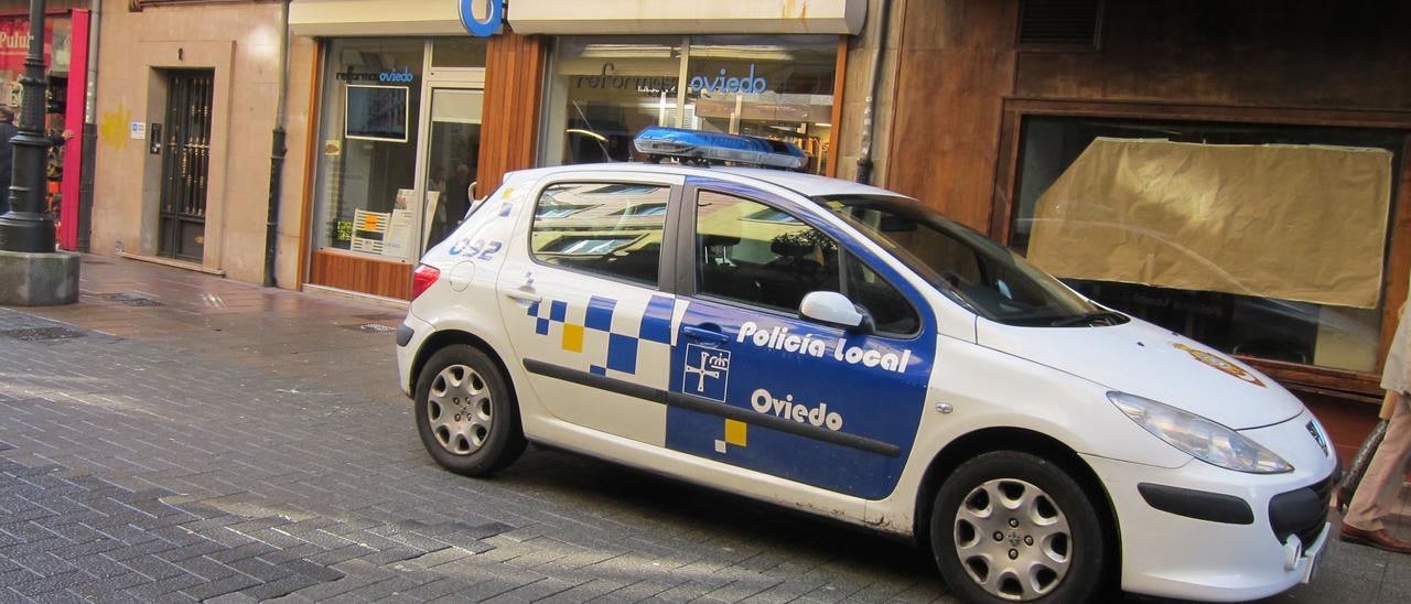Imagen de archivo de la Policía Local de Oviedo.