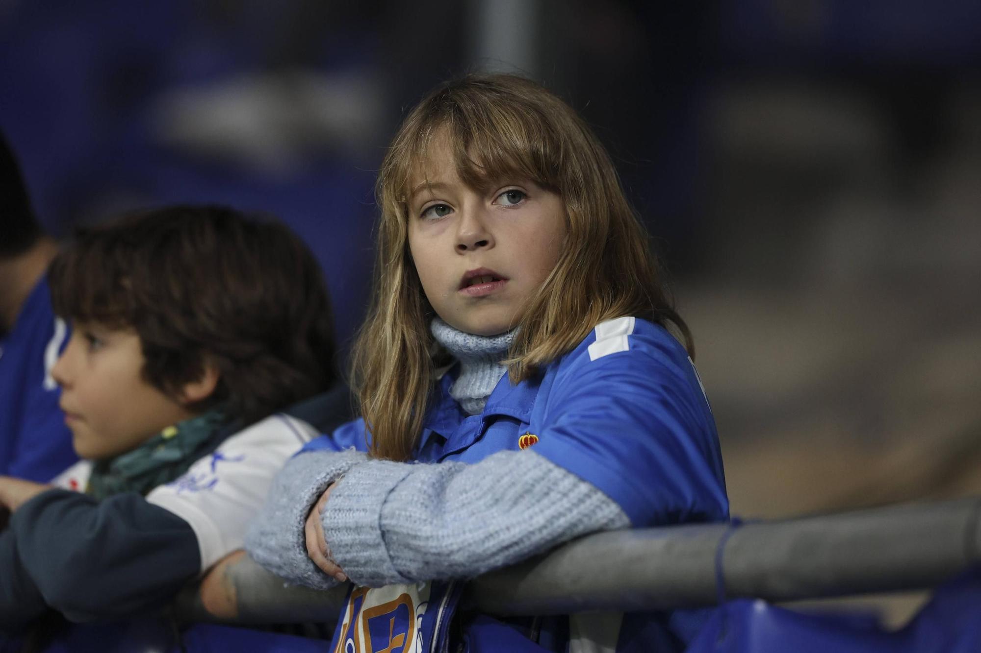 El partido entre el Real Oviedo y el Leganés, en imágenes