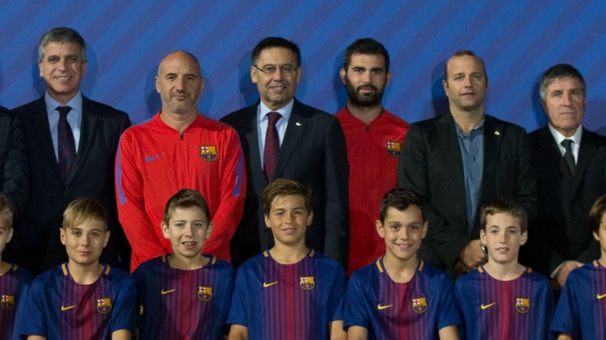 Pol Planas fue segundo entrenador con Marc Serra en el Alevín A