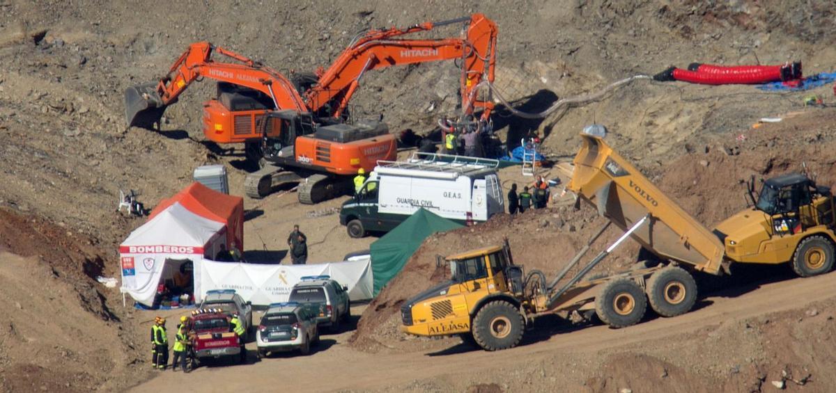 Los trabajos para localizar al pequeño Julen se prolongaron durante cerca de dos semanas. | AGENCIAS