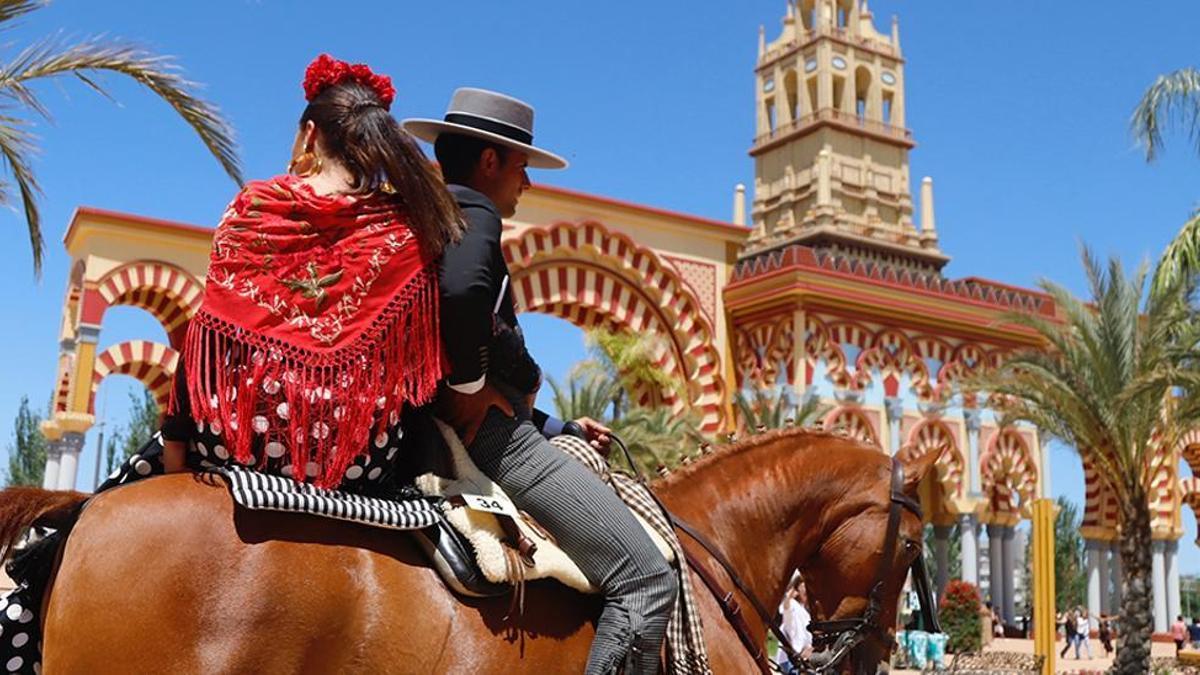 Los caballos, protagonistas en la Feria.