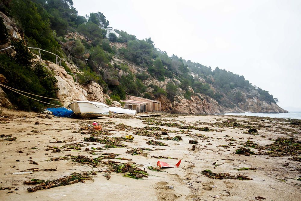 Dispositivo de búsqueda en la Cala Sant Vicent