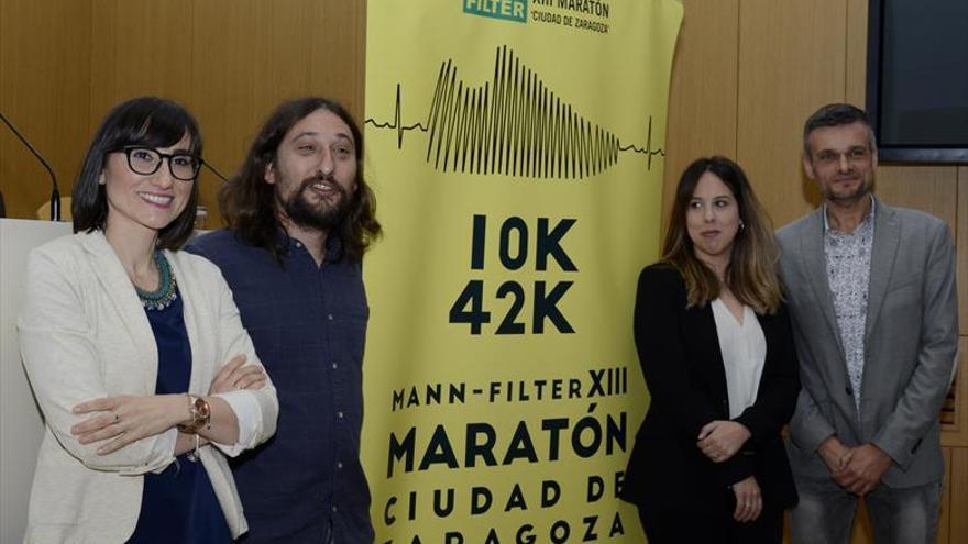 El Maratón de Zaragoza se supera con 1.342 corredores