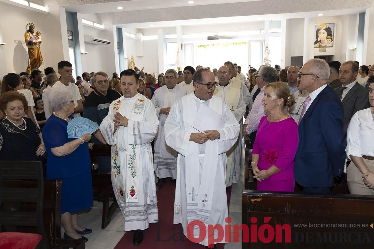 Así se ha vivido la ordenación sacerdotal de Miguel Tovar Fernández en la pedanía molinense de Torrealta