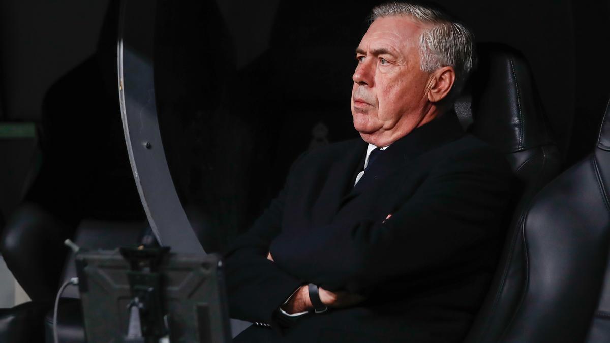 Carlo Ancelotti, entrenador del Real Madrid.