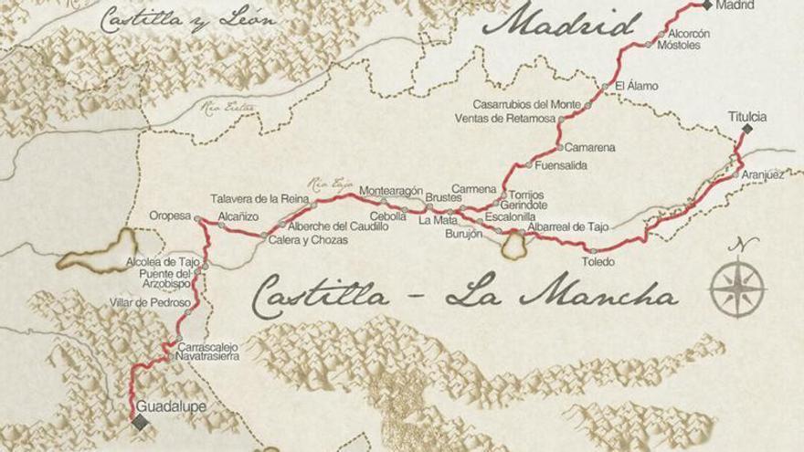 El Camino Real de Madrid a Guadalupe vuelve a guiar peregrinos: 257 kilómetros en 12 etapas