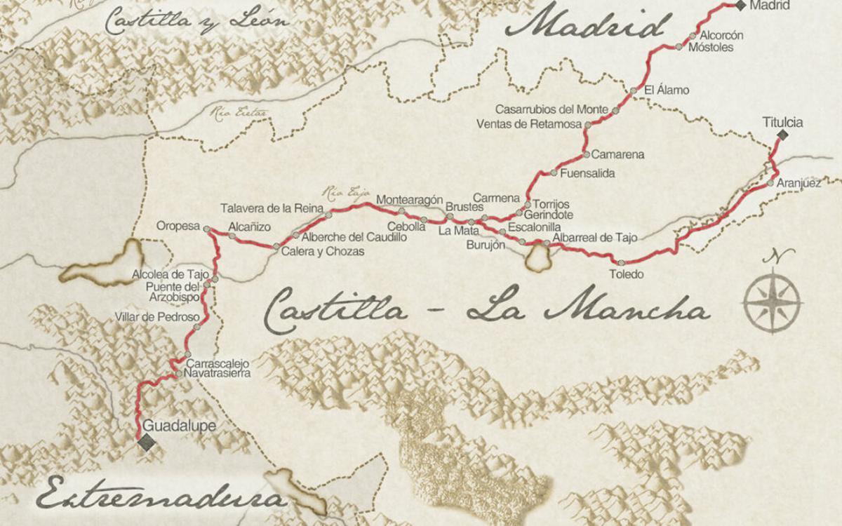 RUTAS HISTÓRICAS: El Camino Real de Madrid a Guadalupe vuelve a guiar ...