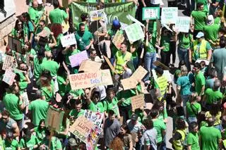 Huelga educativa en Castelló
