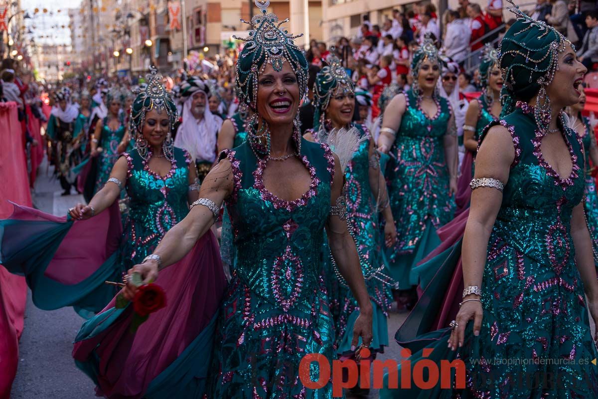 Procesión de subida a la Basílica en las Fiestas de Caravaca (Bando Moro)