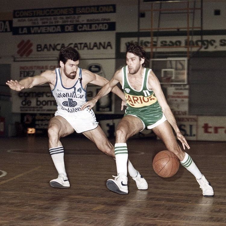 López Abril, en su etapa en La Penya como jugador.