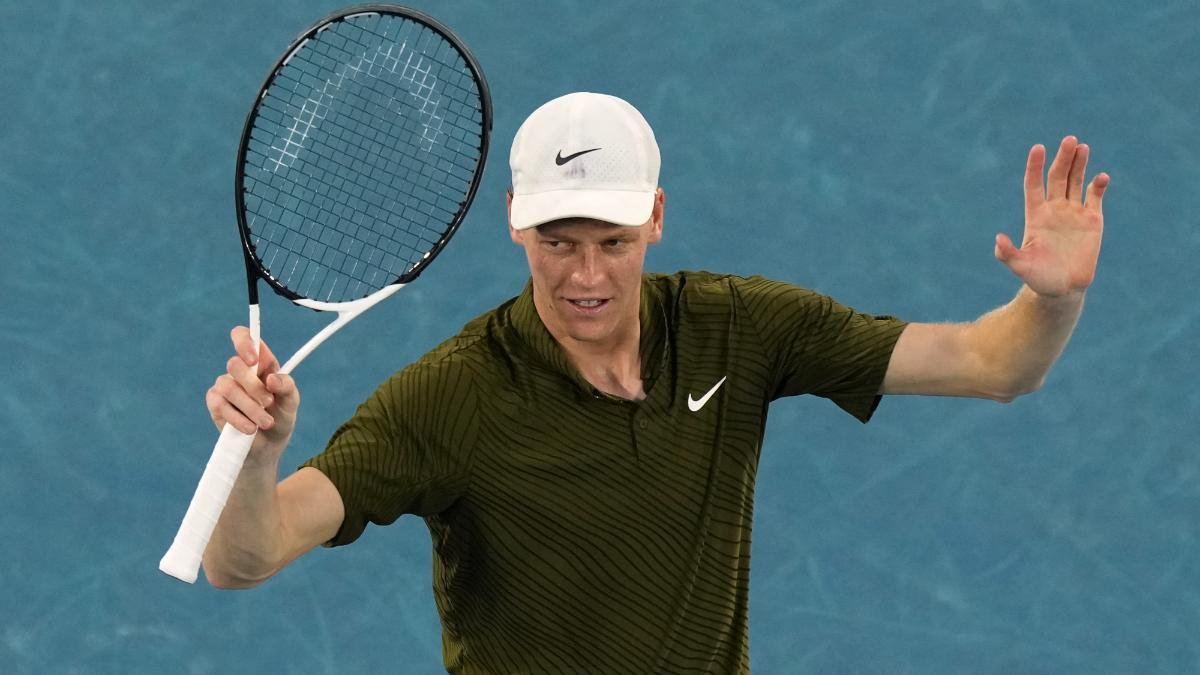 Sinner tras el partido ante Darderi