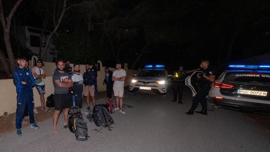 Llegan 52 migrantes en tres nuevas pateras a Formentera
