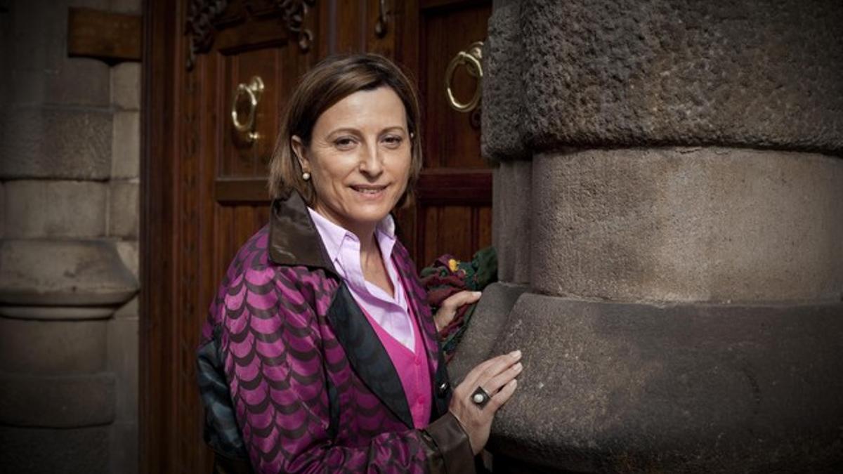 La presidenta de la Assemblea Nacional Catalana, Carme Forcadell.