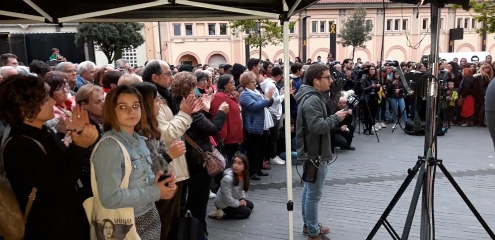 Concentració de rebuig al crim masclista d''Olot