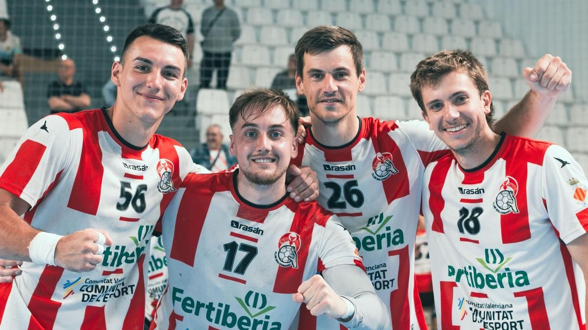 Jugadores del Fertiberia Puerto Sagunto