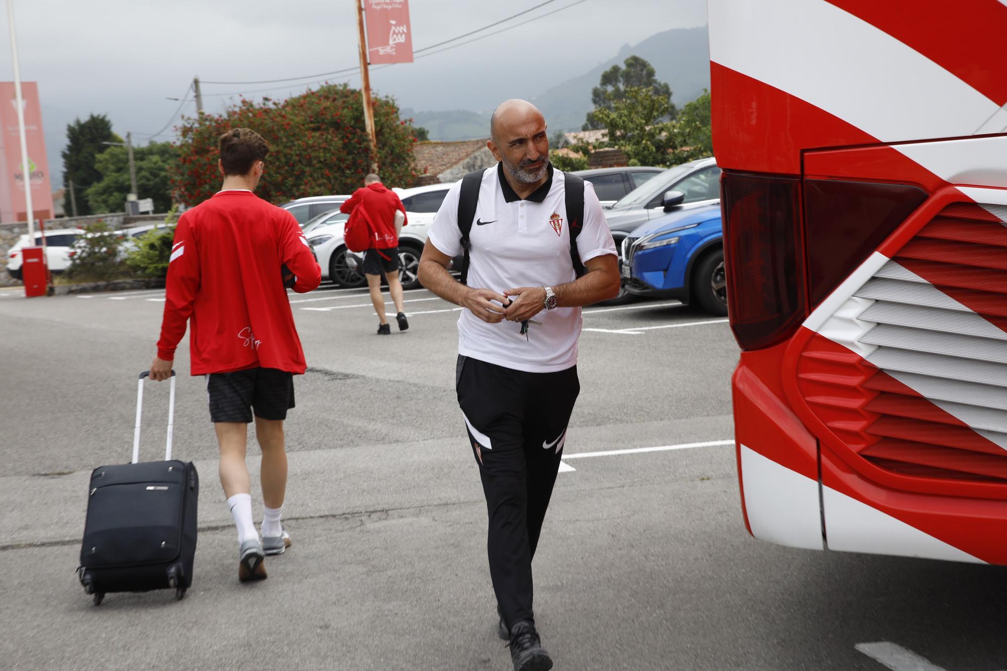 EN IMÁGENES: Así fue la llegada del Sporting a Mareo