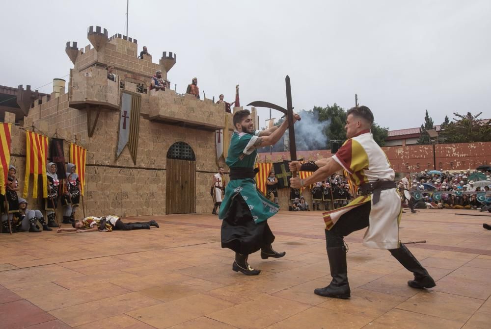 Las huestes moras derrotaron ayer con puño de acero a los cristianos