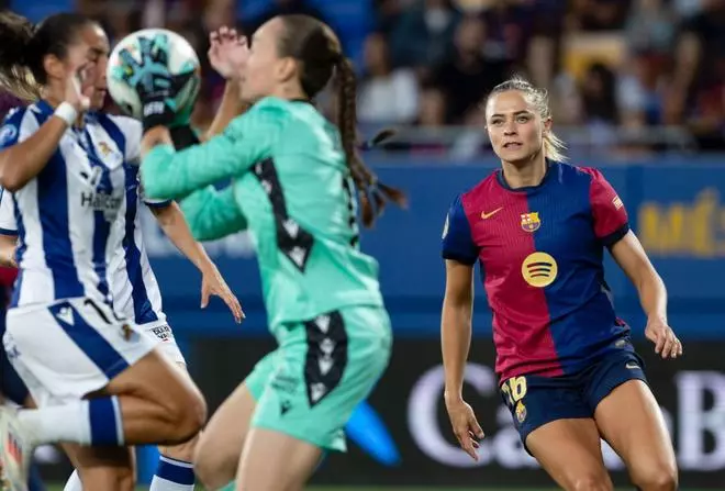 FC Barcelona - Real Sociedad, el partido de la jornada 2 de la LigaF, en imágenes.