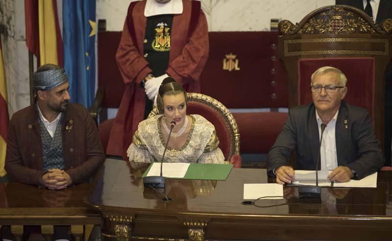 Proclamación de las falleras mayores de València 2020