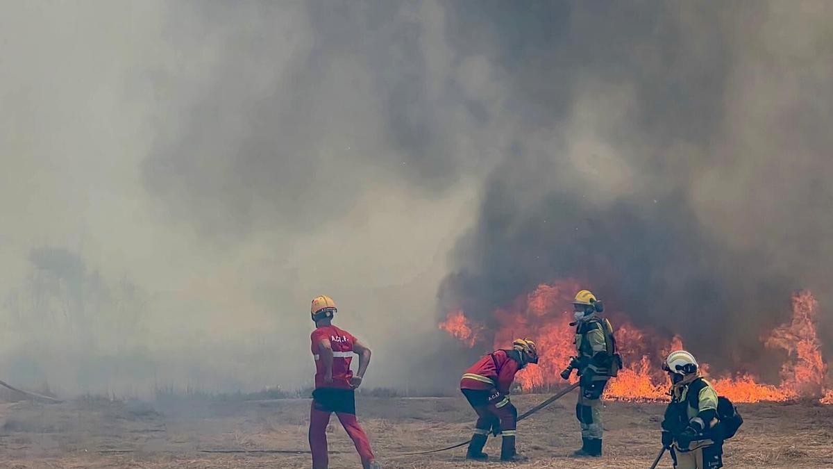 Generalitat y sindicatos reactivan la negociación del servicio de vigilancia de prevención de incendios